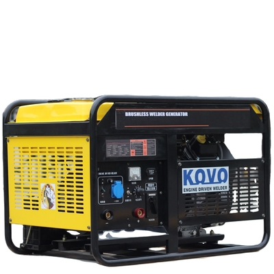 Συνεχή κινητήρας KOVO EW320G Μηχανή γεννήτριας συγκόλλησης βενζίνης για τον όμιλο Autonome De Soudage