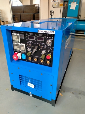 1500/1800 στροφές ανά λεπτό Brushless Kovo Diesel Welder Generator Ew500dst